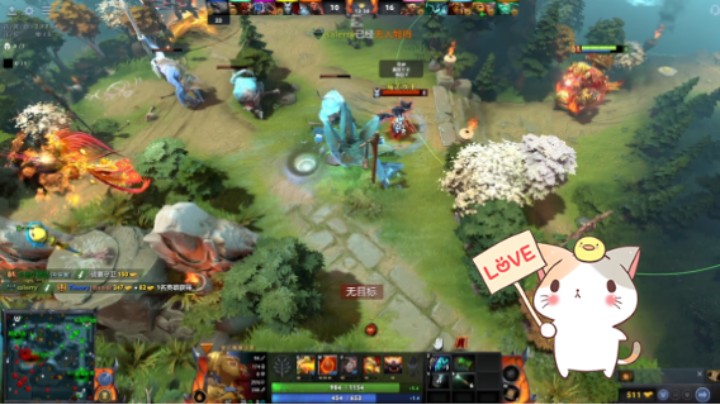 美滋滋dota2五号位蓝胖食人魔魔法师天梯先锋局躺赢提名