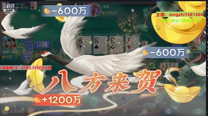 4860百变八雀牌：对家是我的贵人！