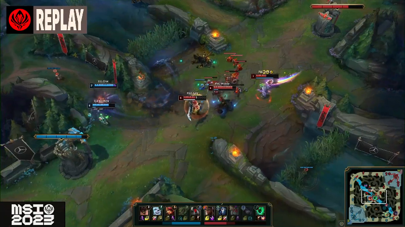 【英雄联盟】英雄联盟赛事的精彩时刻 20230507 11点场