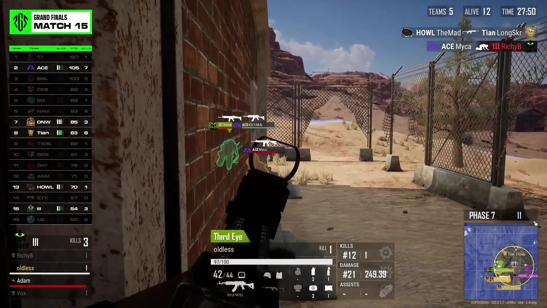 【2023-05-07 19点场】4AM小海xx丶：【2023PGS1】4AM战队视角