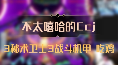【不太嘻哈的Ccj】3秘术卫士3战斗机甲 吃鸡