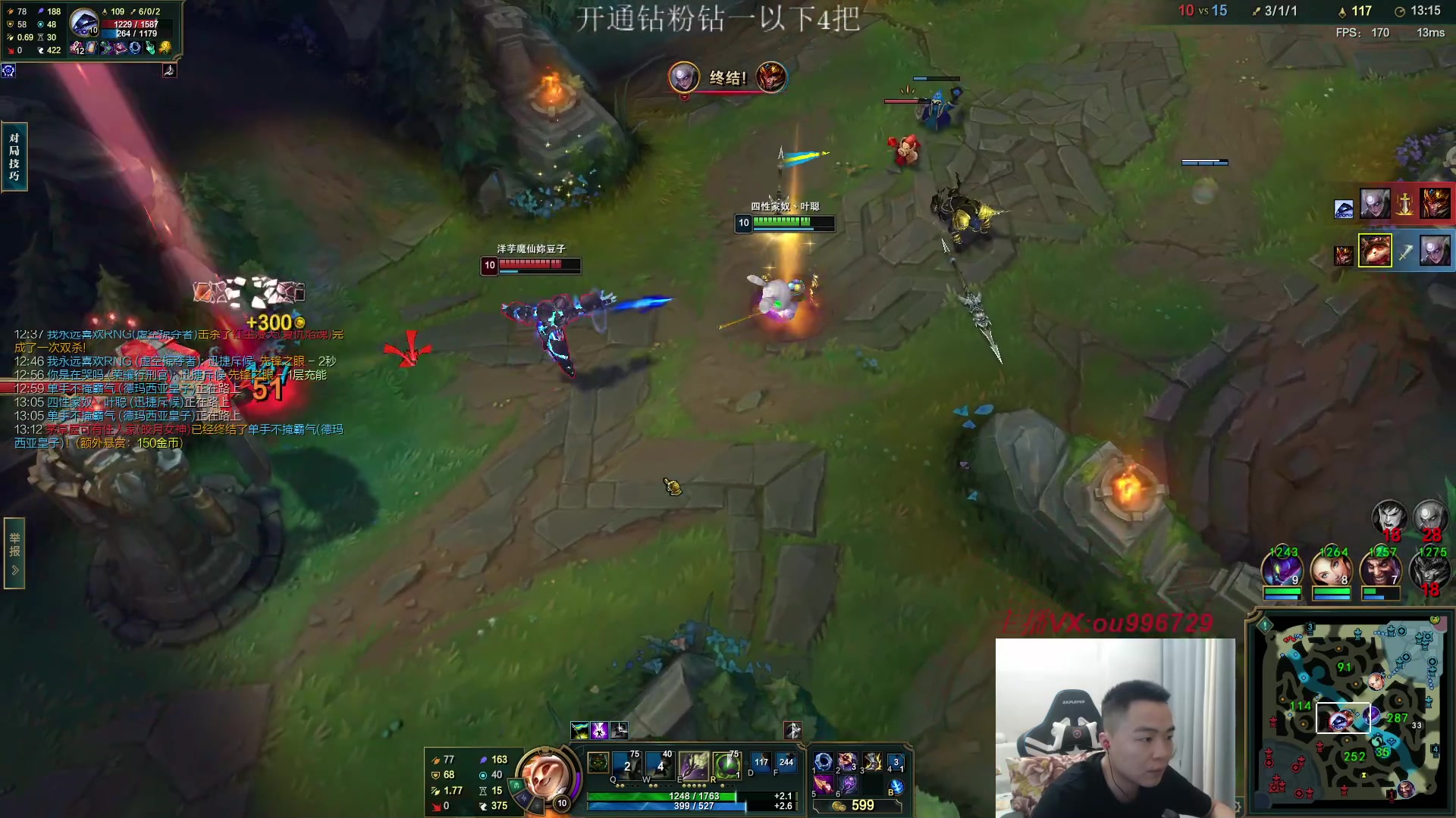 【2023-05-08 00点场】暗夜猎手光头强：第一vn：小代克星！