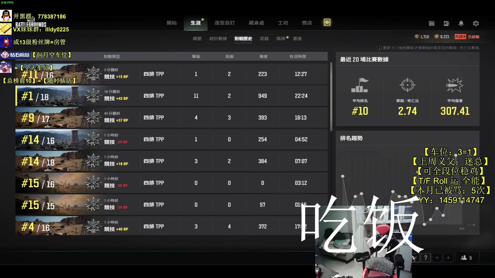 【2023-05-08 15点场】Table白羊：【优质车位】前职业千4指挥！