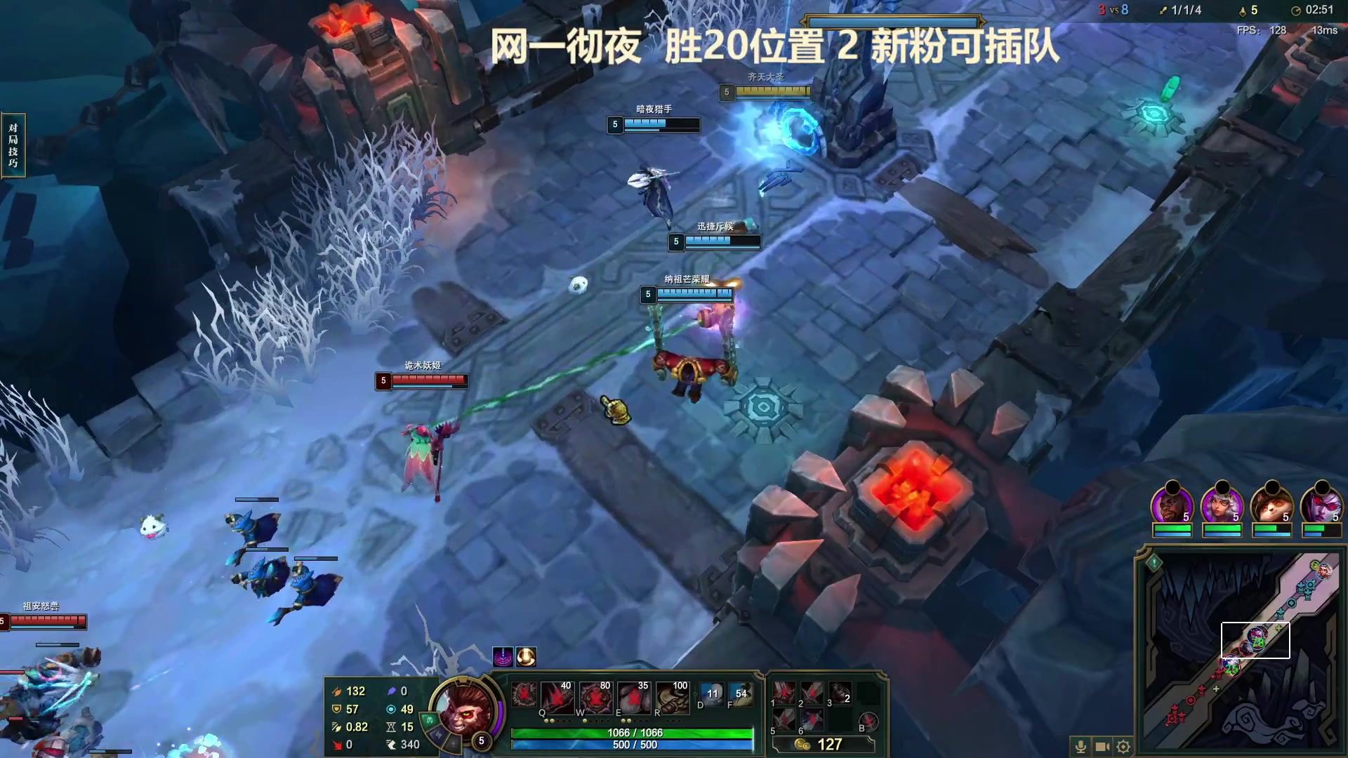 【2023-05-09 02点场】山有木兮木无期丶：网一乱斗4=1没输过。
