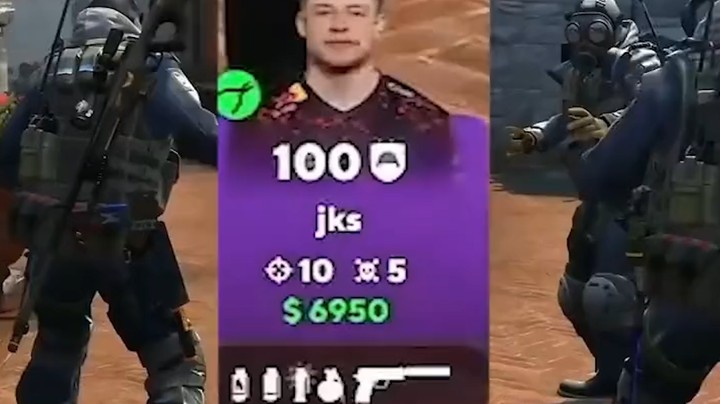hunter：你枪呢？JKS：我不道啊