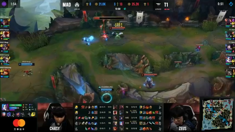 2023季中冠军赛T13比0战胜MAD