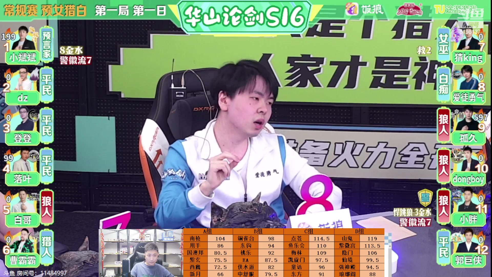 【2023-05-11 20点场】甩手派丨柯南：甩手派加油！#狼人杀官方#