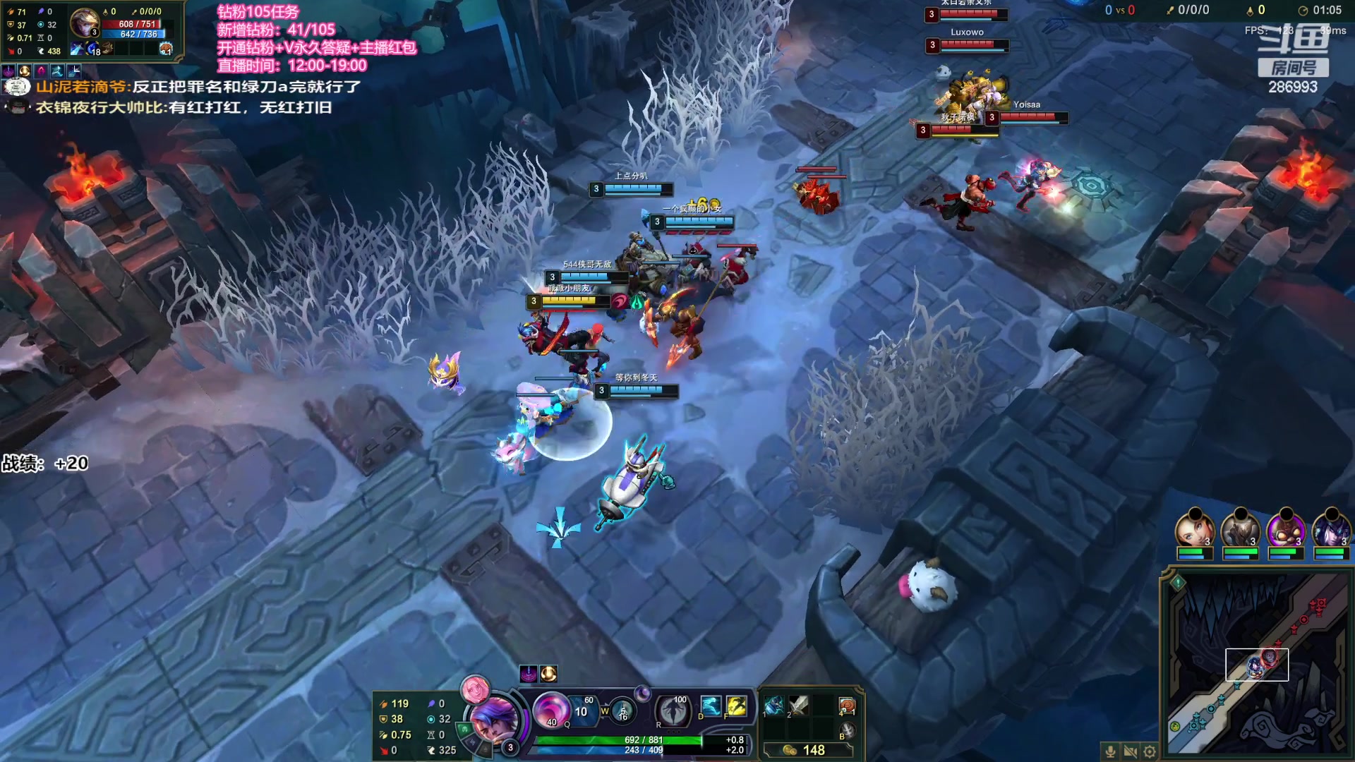 【2023-05-11 05点场】卑微小泽丶：小泽：大乱斗实力局