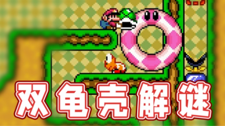 【超级小桀】精妙的双龟壳解谜图