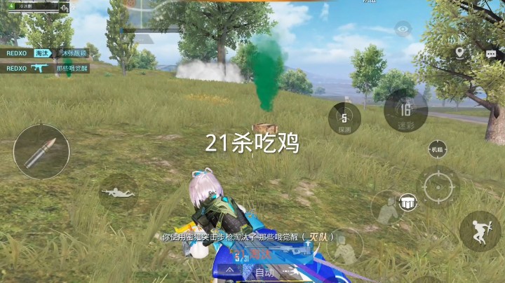 【21杀极限吃鸡-靖哥哥玩赏金】21杀吃鸡