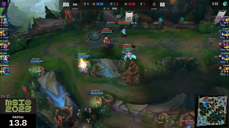 【英雄联盟】英雄联盟赛事的精彩时刻 20230512 23点场