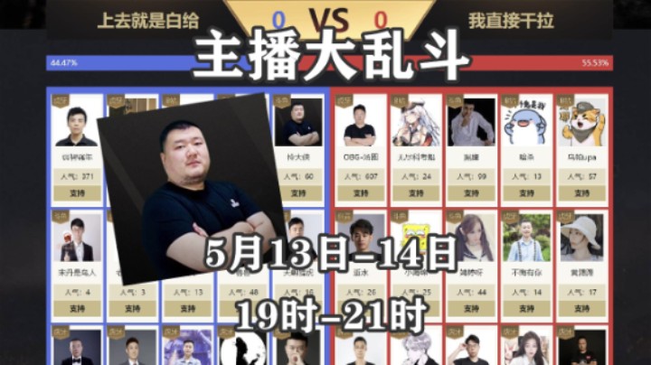 【坦克世界】周末两天夏日主播大乱斗