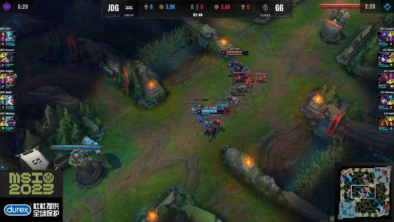 【英雄联盟】英雄联盟赛事的精彩时刻 20230512 20点场