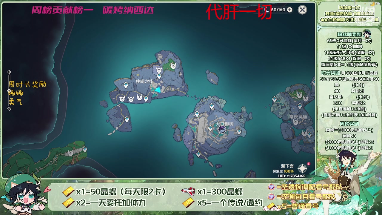 【2023-05-12 14点场】请叫我总攻大人丶：看号/深渊/探图/钓鱼/日常/晶蝶/打牌