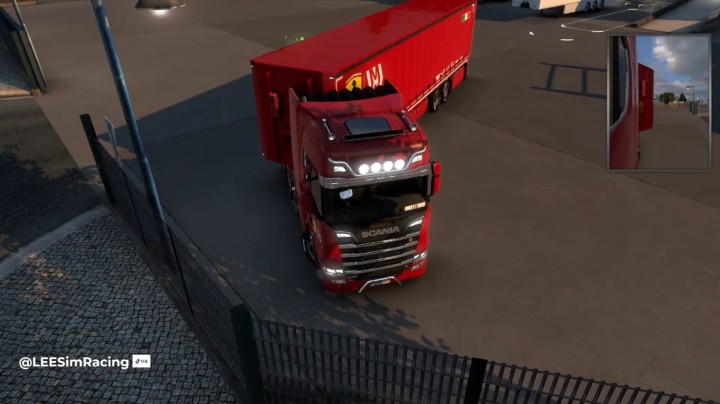 《欧洲卡车模拟2》从谢菲尔德运送消毒剂到费利克斯托港