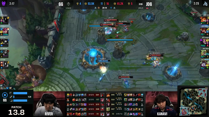 【英雄联盟】英雄联盟赛事的精彩时刻 20230513 10点场