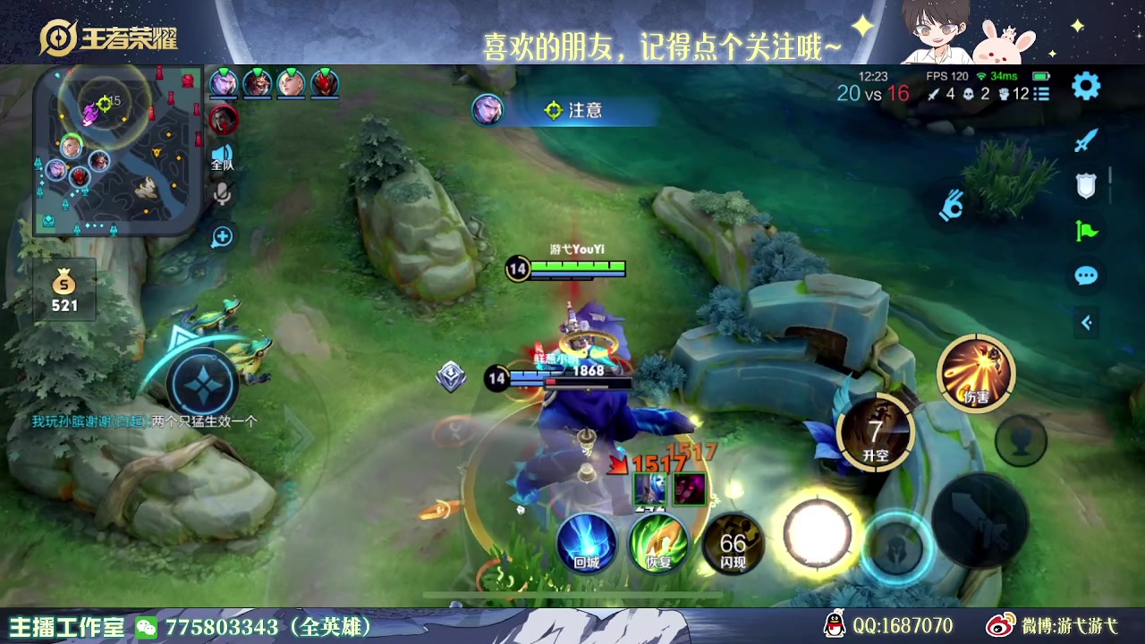 【2023-05-13 04点场】游弋：王者局单排 把把乱c