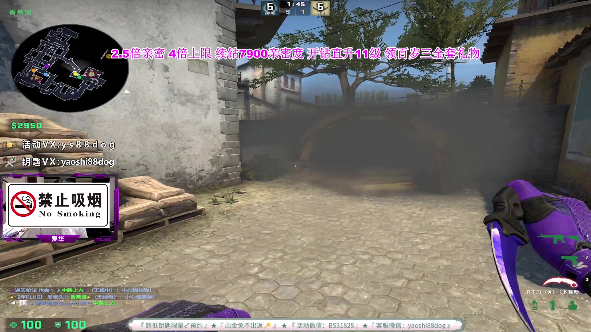 【2023-05-13 14点场】CSGO百岁三：钻粉四倍卡 今天17点NAVI