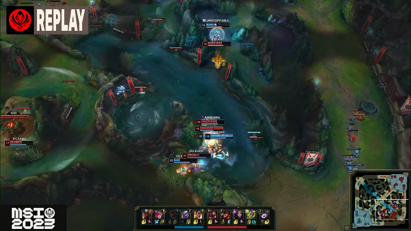 【英雄联盟】英雄联盟赛事的精彩时刻 20230513 10点场