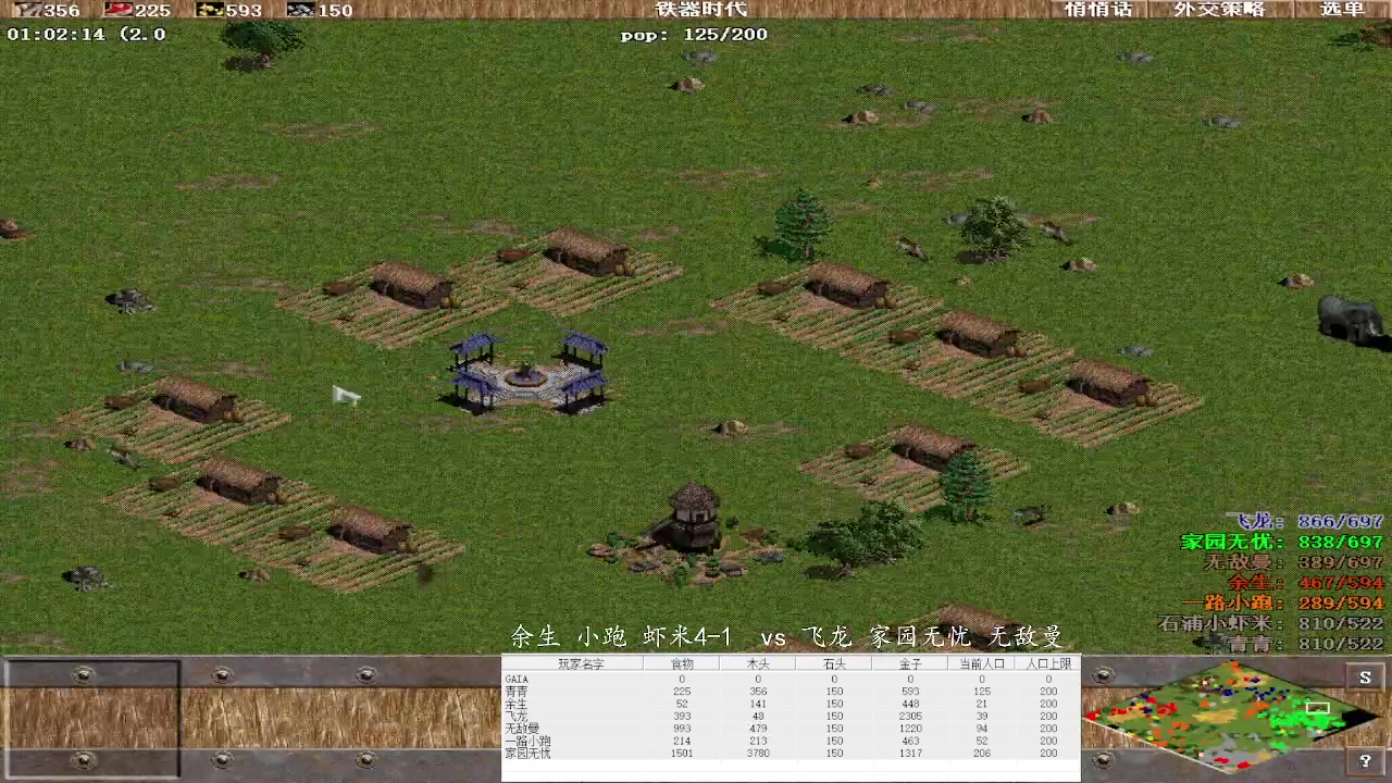 余生 小跑 虾米4-1 3vs1 飞龙 家园无忧 无敌曼