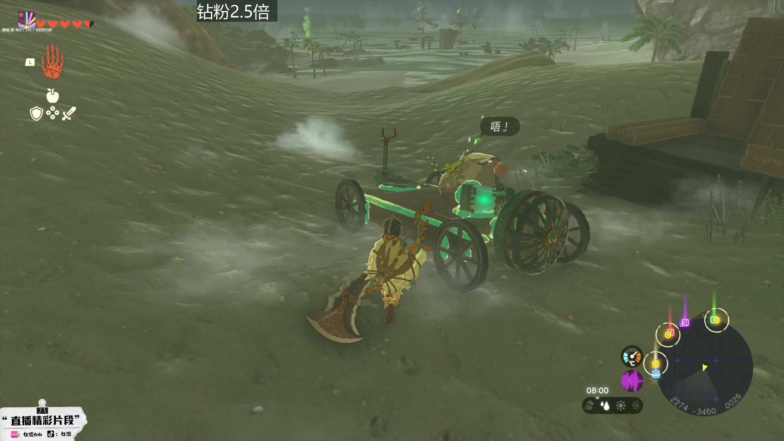 【2023-05-14 18点场】女流66：【钻粉2.5倍】上午10点来塞尔达！！！