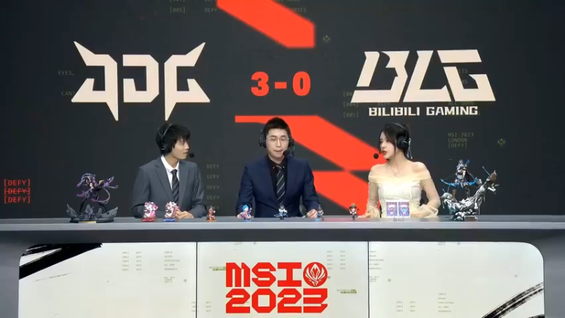 2023季中冠军赛JDG获胜，大家说上单369打的好