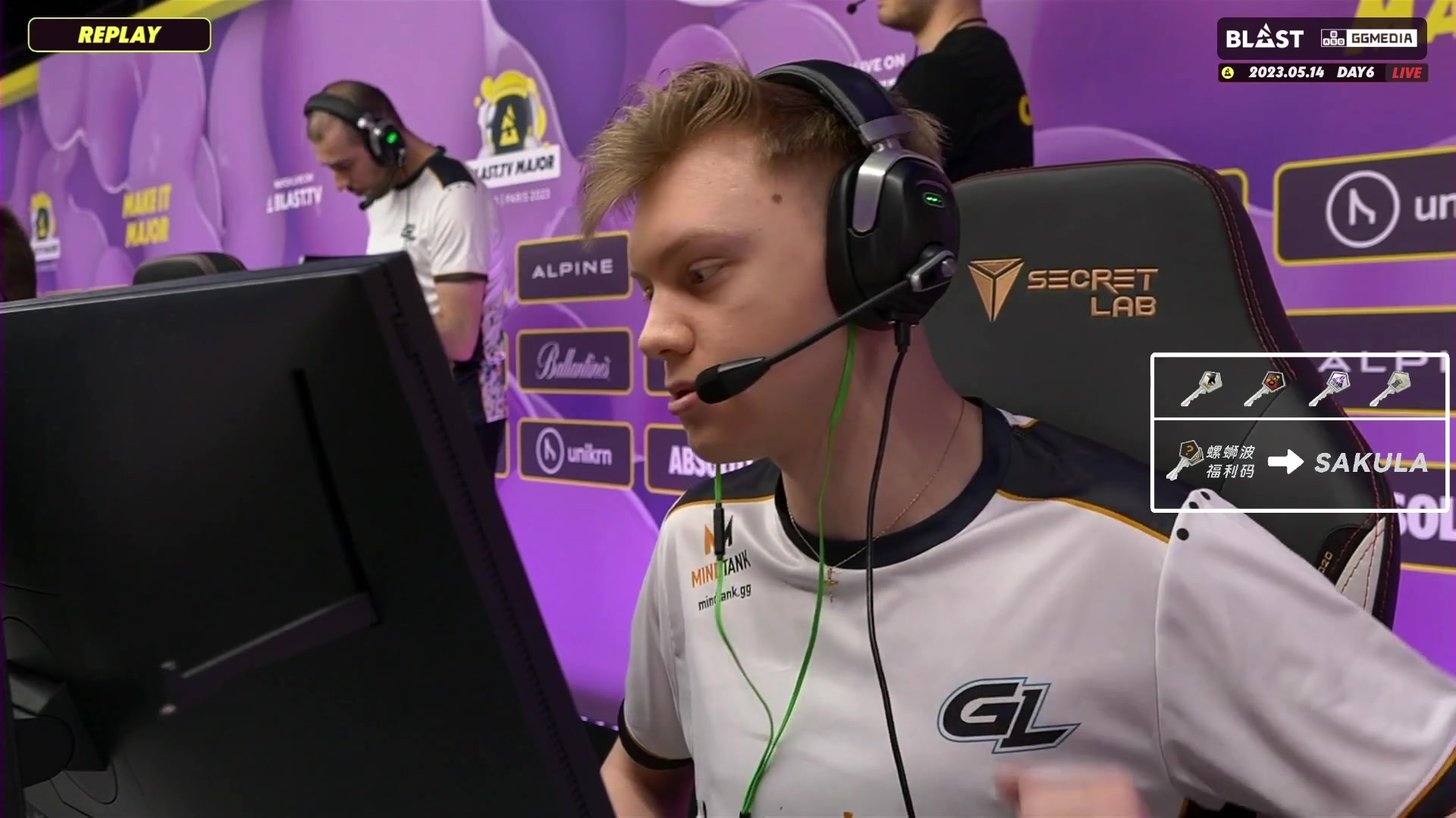 【2023-05-14 02点场】sakula吴润波：NAVI G2 小蜜蜂悉数登场MAJOR