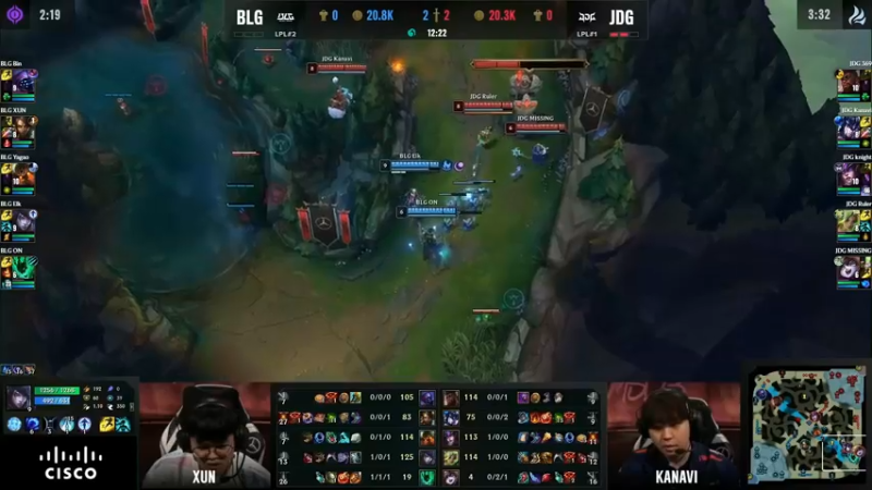 2023季中冠军赛BLG用峡谷先锋推中很聪明