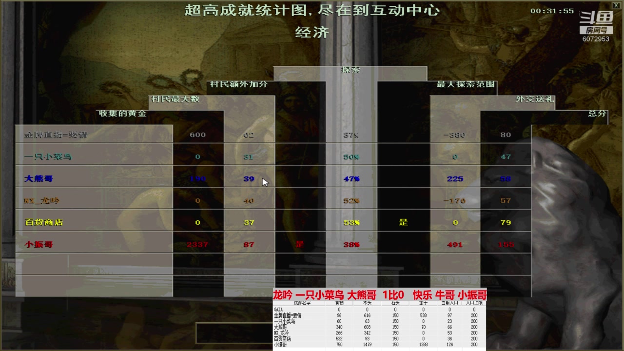 龙吟 一只小菜鸟 大熊哥 1比3快乐 牛哥 小振哥（上）