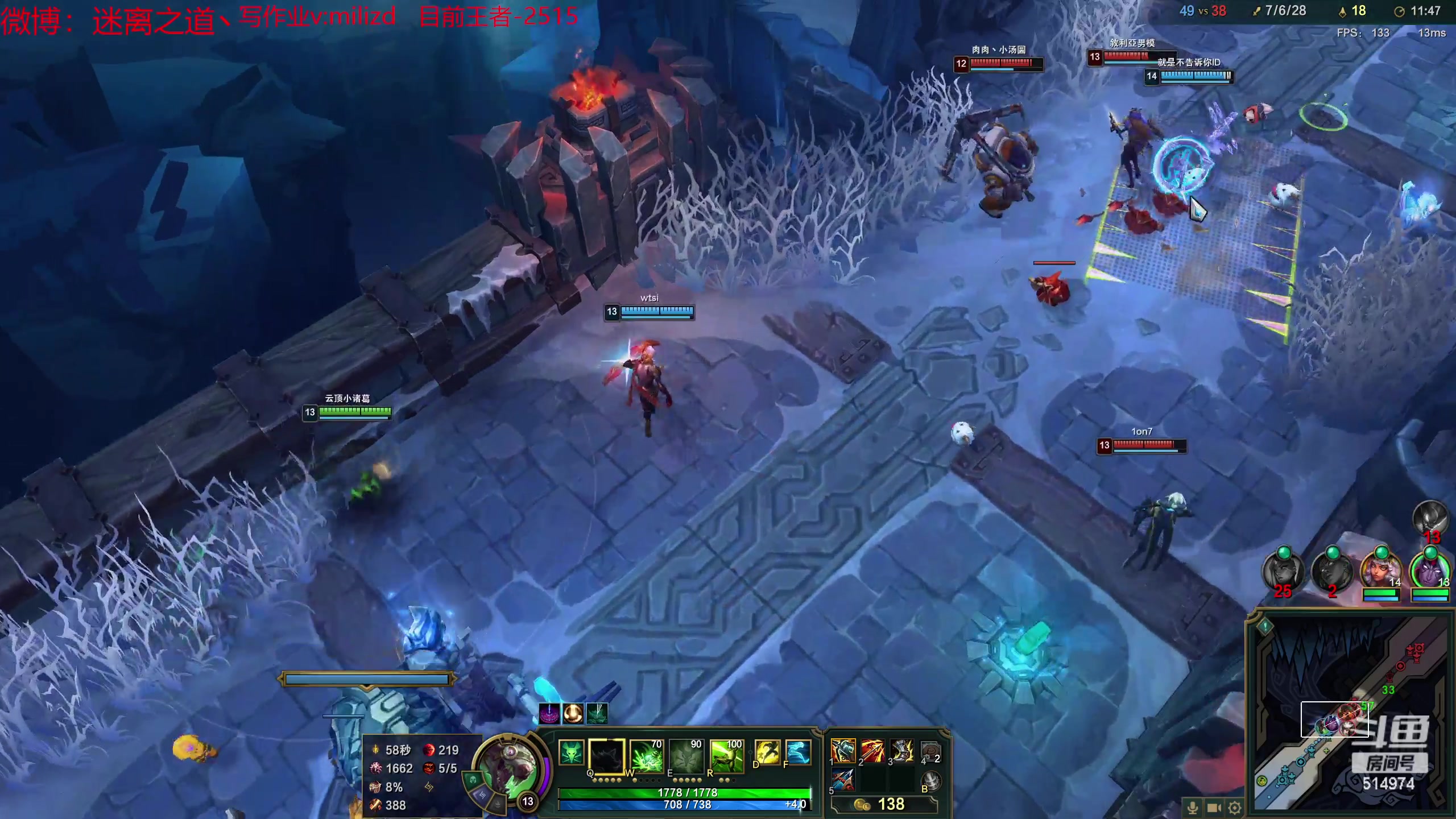 【2023-05-14 09点场】迷离之道丶：迷离劫：韩服大师冲王者