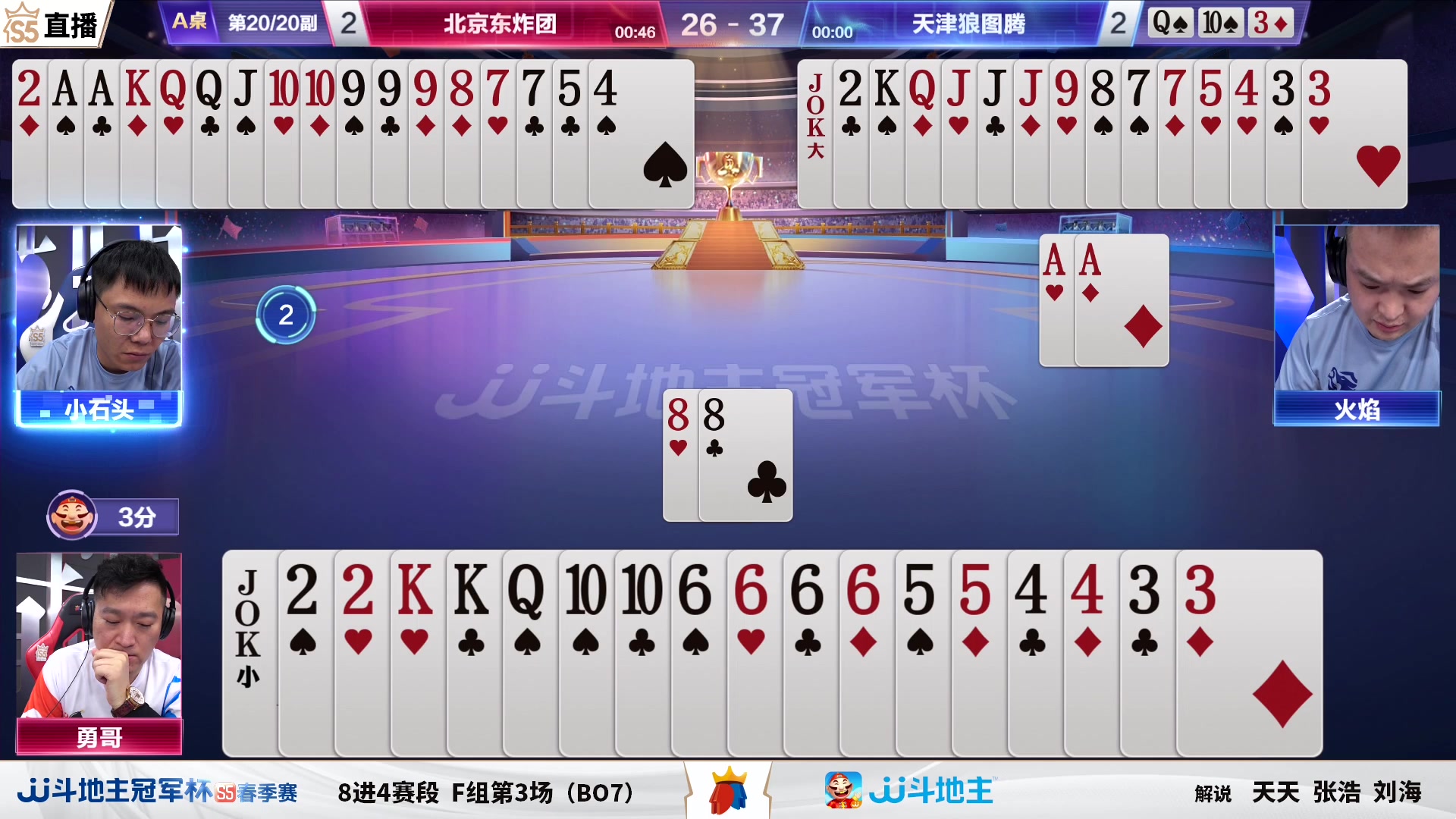 【2023-05-14 21点场】JJ斗地主官方：【观赛赢金条】冠军杯直播中