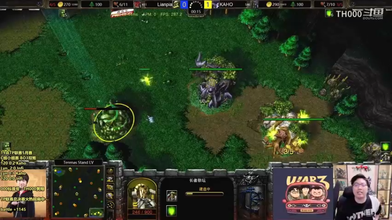 【000解说】TPL S1 5月月赛-C组小组赛-Kaho vs Lyn-BO3 #2