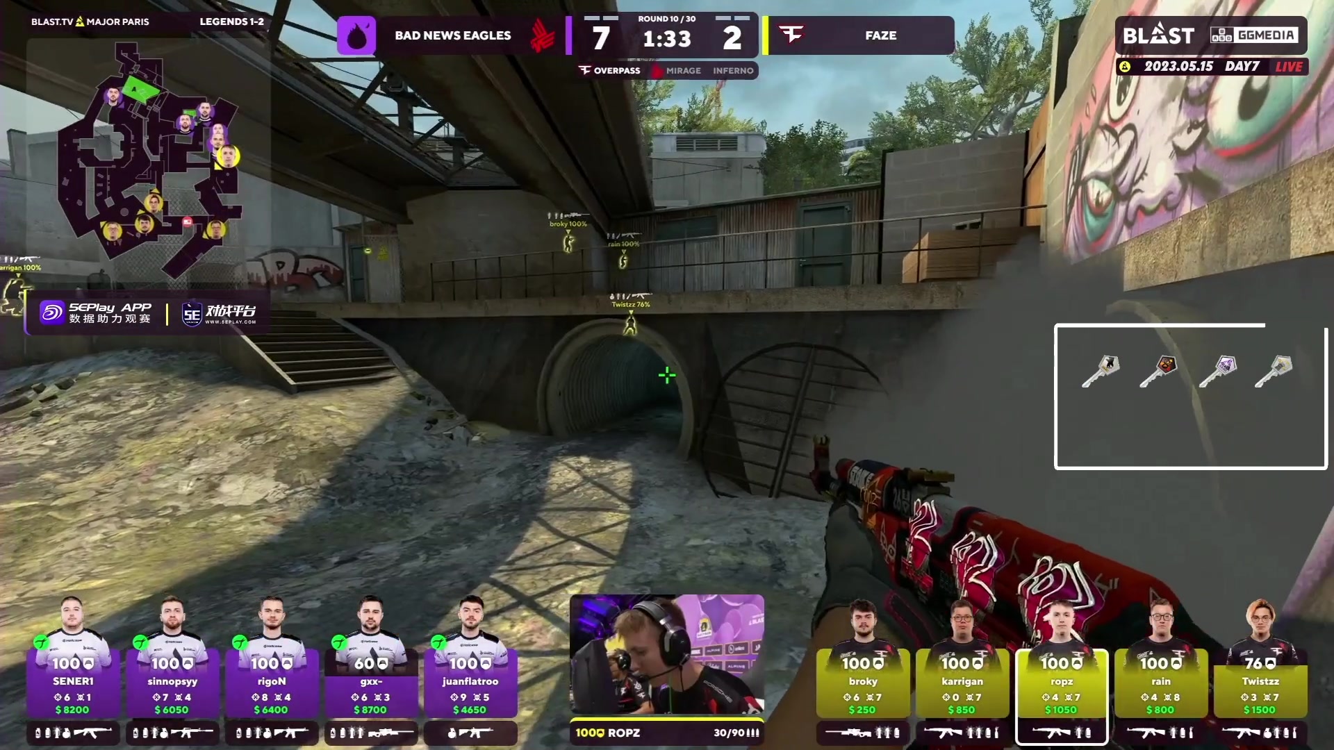 【2023-05-15 17点场】sakula吴润波：今天每一场都是生死战，精彩不容错过