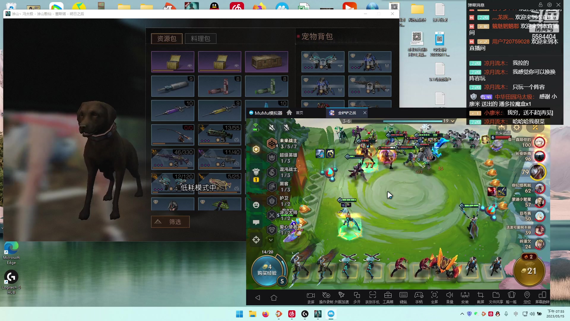 【2023-05-15 19点场】中华田园冯太极：备战共创服/或者暑假区