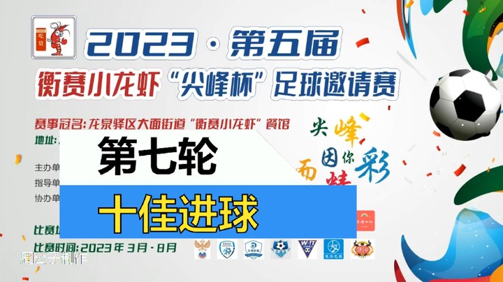 2023·第五届·衡赛小龙虾“尖峰杯”足球邀请赛 第七轮 十佳进球