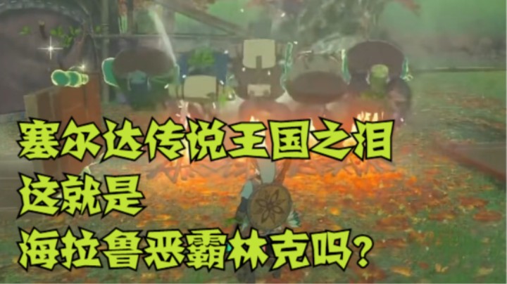 《塞尔达传说：王国之泪》这就是海拉鲁恶霸林克吗？