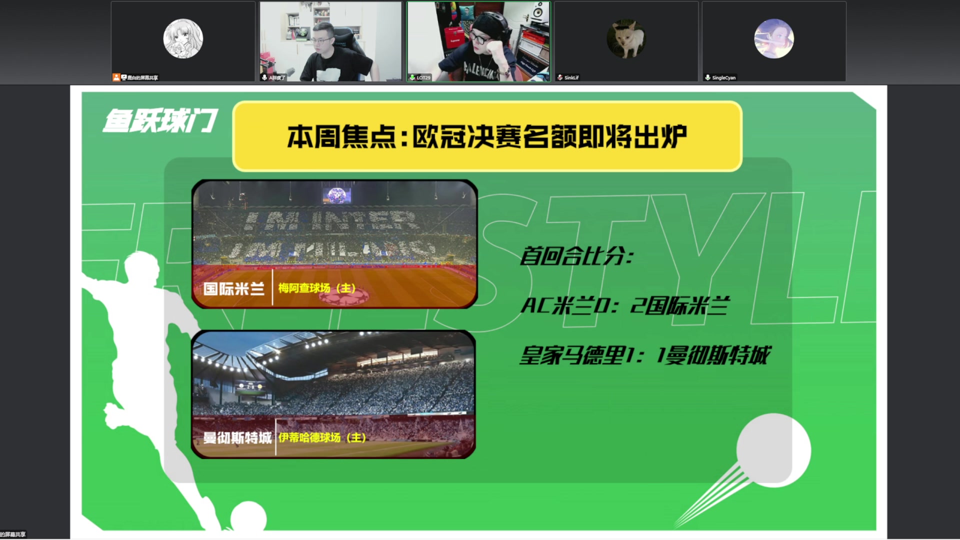 【2023-05-16 20点场】A胖瘦了：A胖~鱼跃球门欧冠特辑