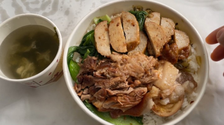 吃个猪脚饭！超人JAX生活记录99