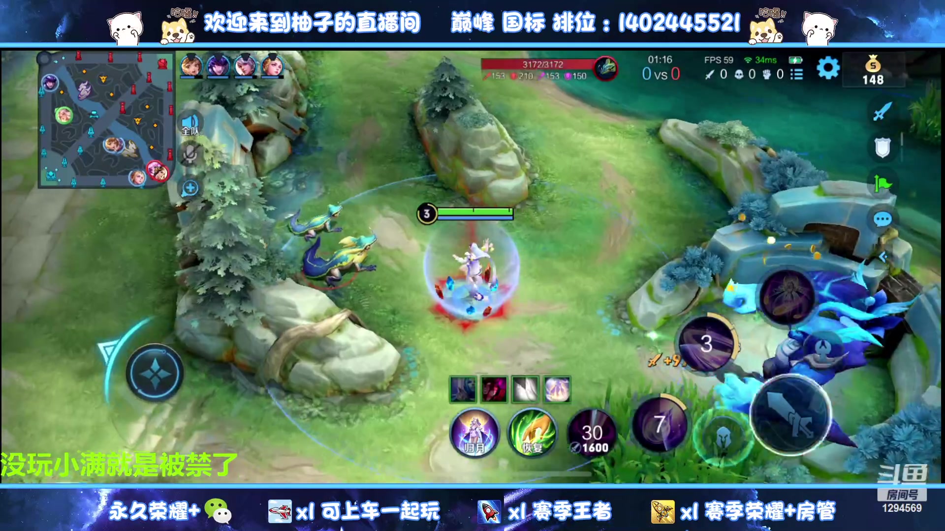 【2023-05-17 02点场】毕竟是柚子：巅峰打个国服小满~