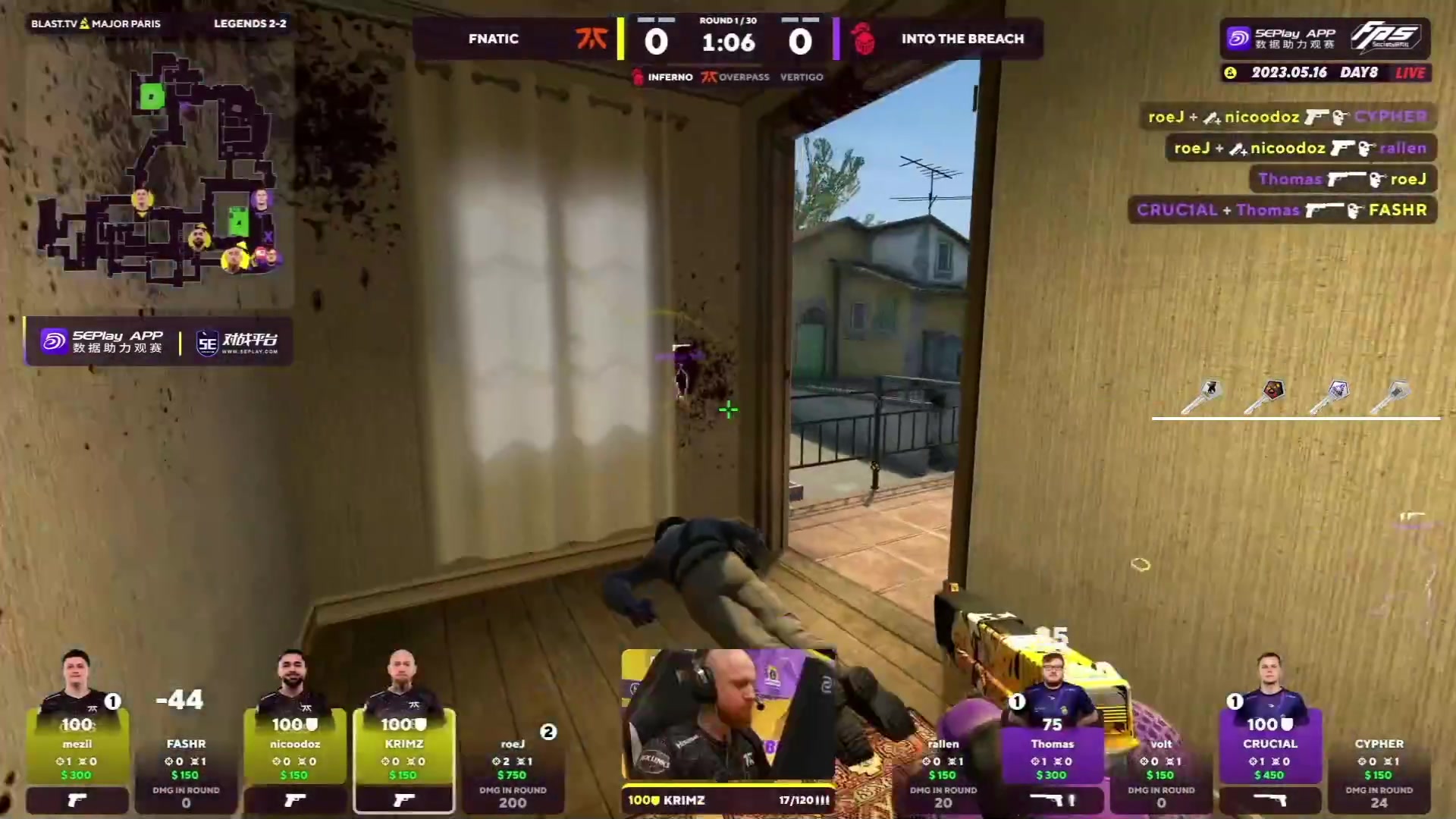 【2023-05-16 21点场】sakula吴润波：第二阶段最后一天~法国MAJOR~