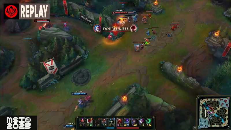 【英雄联盟】英雄联盟赛事的精彩时刻 20230518 00点场