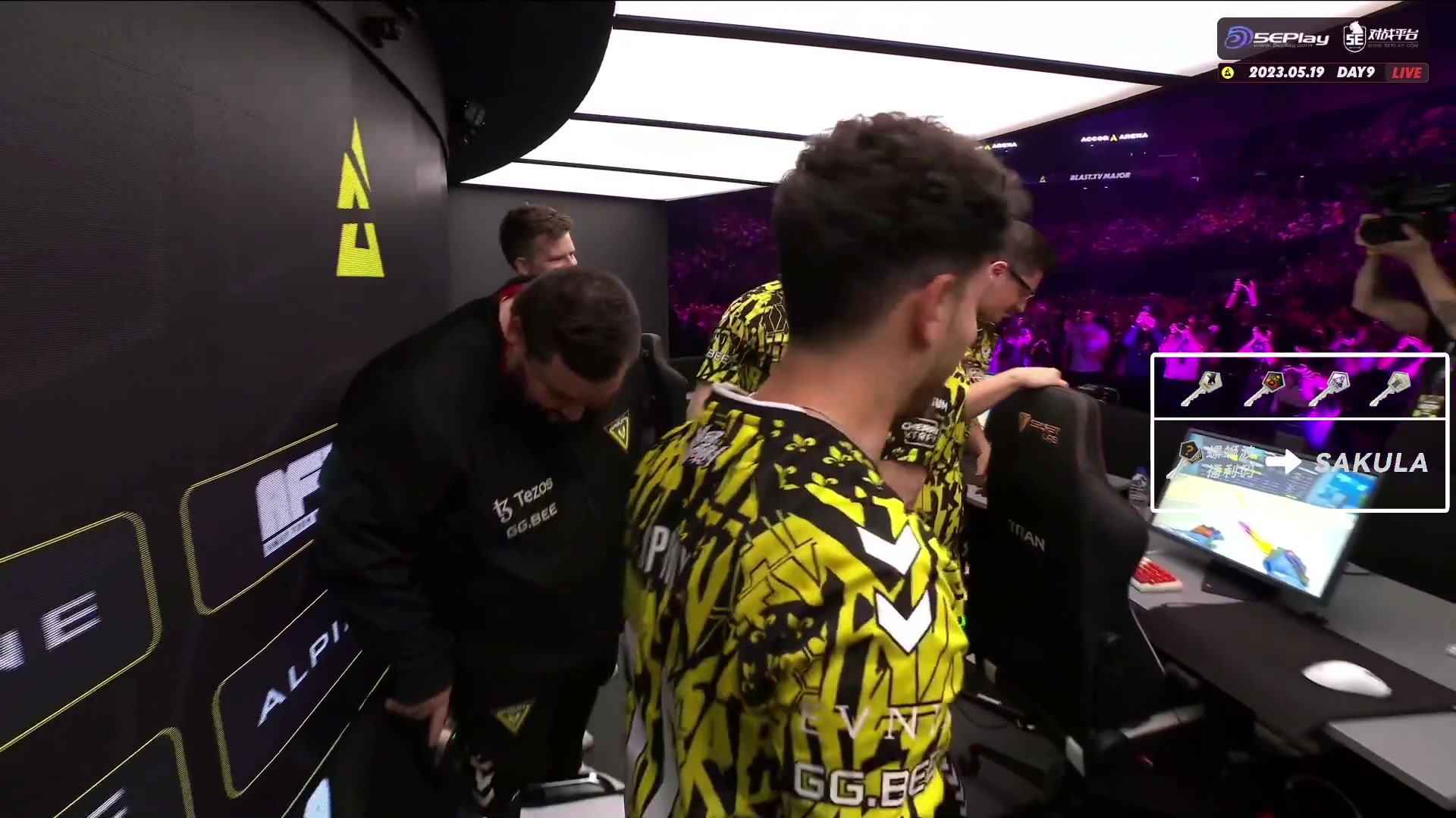 【2023-05-19 00点场】sakula吴润波：heroic vs faze 8强赛~