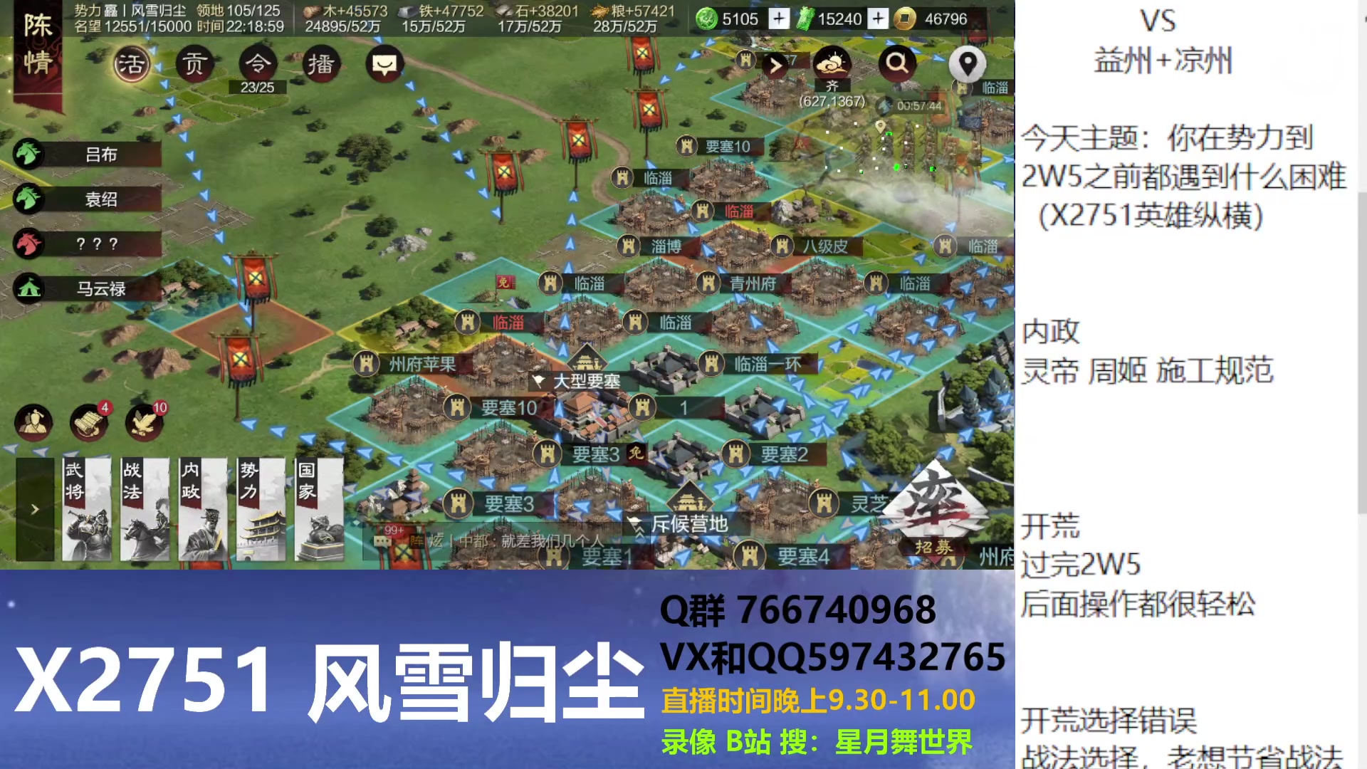 【2023-05-18 21点场】星月舞世界：你在势力到2W5之前都遇到什么困难