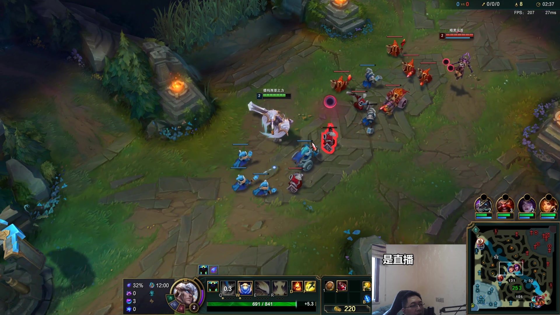 【2023-05-19 10点场】店长盖伦：直播 国服最细盖伦