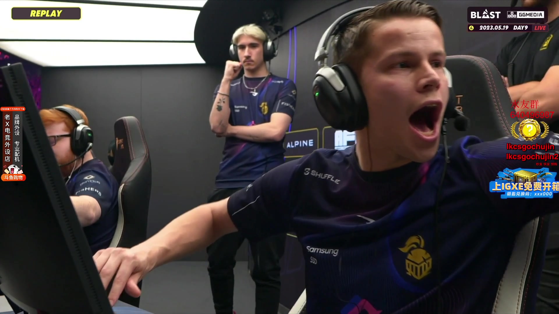【2023-05-19 00点场】loveyou_qq：21:00 Heroic VS faze