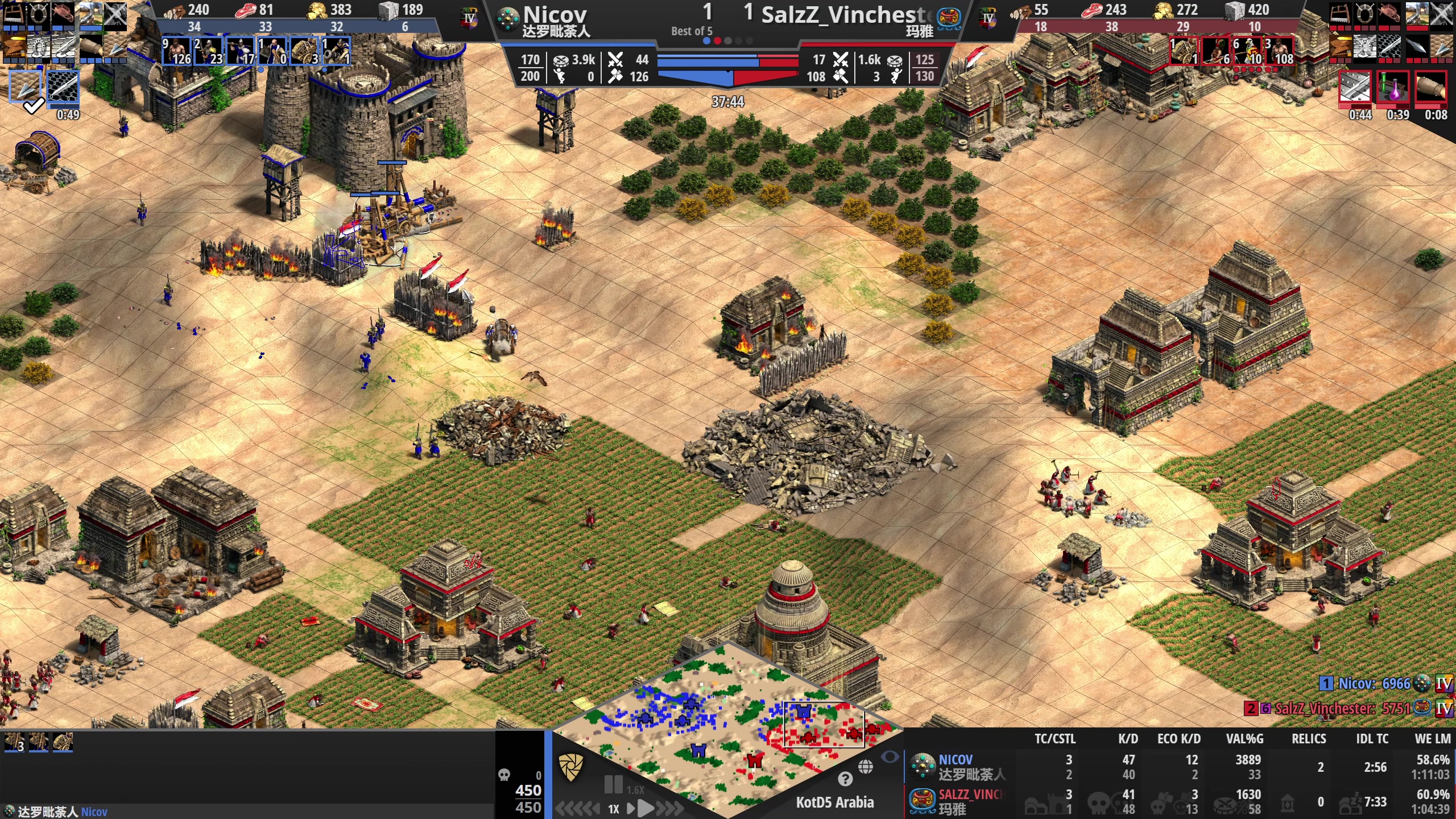 【2023-05-20 03点场】帝国时代猜火车Yo：沙漠之王VIP 对战巴勒斯