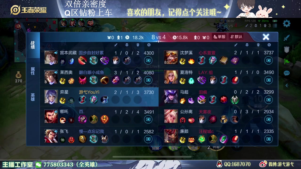 【2023-05-20 15点场】游弋：荣耀局单排 大家520快快乐乐