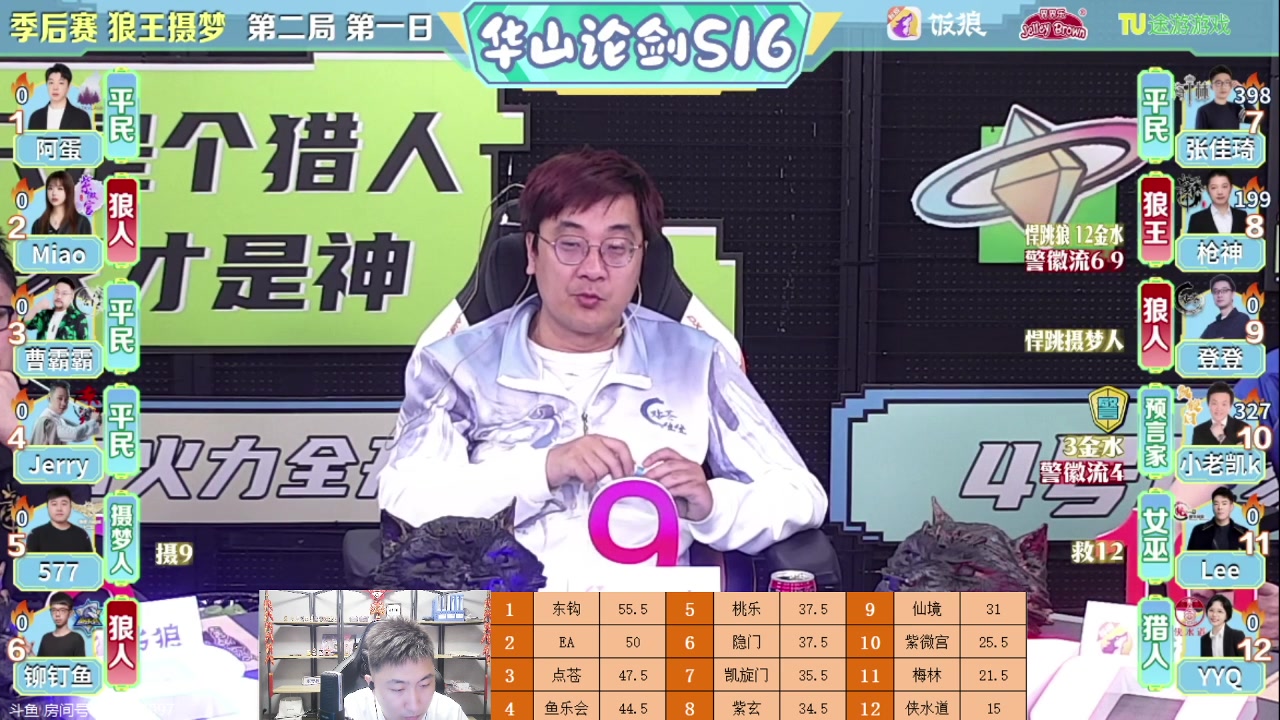 【2023-05-20 22点场】甩手派丨柯南：季后赛第五轮#狼人杀官方#
