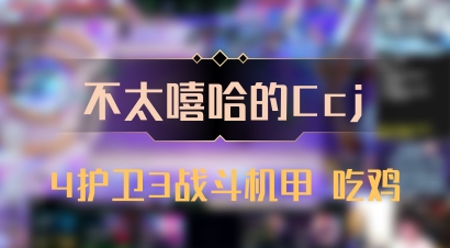 【不太嘻哈的Ccj】4护卫3战斗机甲 吃鸡