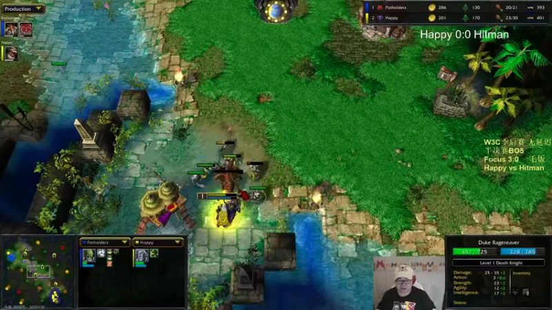 【TED出品】W3C半决赛 Happy vs Hitman 丝滑的秒杀